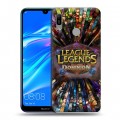 Дизайнерский пластиковый чехол для Huawei Y6 (2019) League of Legends