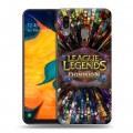 Дизайнерский силиконовый чехол для Samsung Galaxy A30 League of Legends