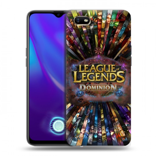 Дизайнерский пластиковый чехол для OPPO A1k League of Legends