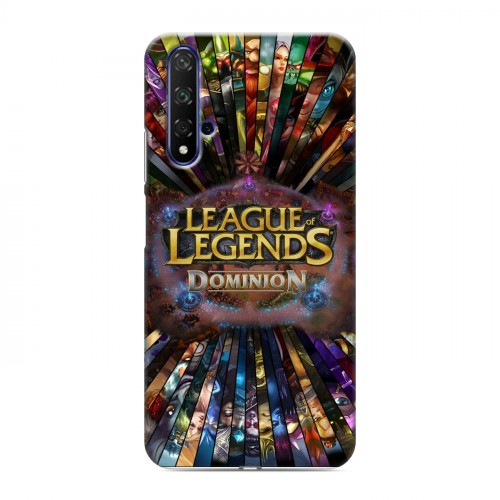 Дизайнерский пластиковый чехол для Huawei Honor 20 League of Legends