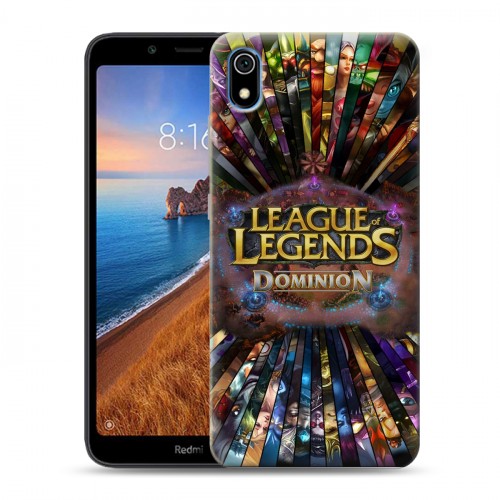 Дизайнерский силиконовый чехол для Xiaomi RedMi 7A League of Legends