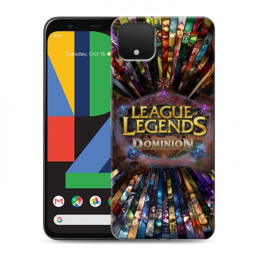 Дизайнерский пластиковый чехол для Google Pixel 4 XL League of Legends