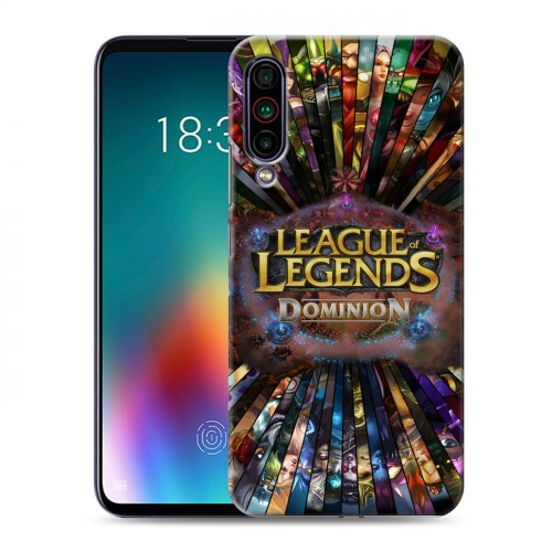 Дизайнерский силиконовый чехол для Meizu 16T League of Legends