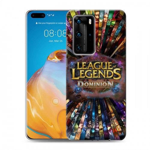 Дизайнерский пластиковый чехол для Huawei P40 Pro League of Legends