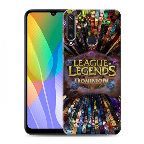 Дизайнерский пластиковый чехол для Huawei Y6p League of Legends