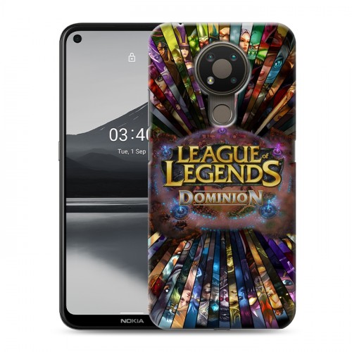 Дизайнерский силиконовый чехол для Nokia 3.4 League of Legends