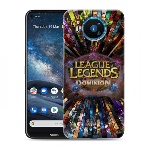 Дизайнерский силиконовый чехол для Nokia 8.3 League of Legends