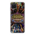 Дизайнерский пластиковый чехол для Samsung Galaxy A12 League of Legends