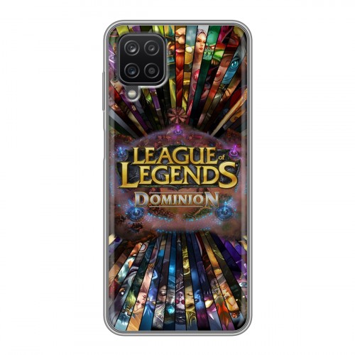 Дизайнерский пластиковый чехол для Samsung Galaxy A12 League of Legends