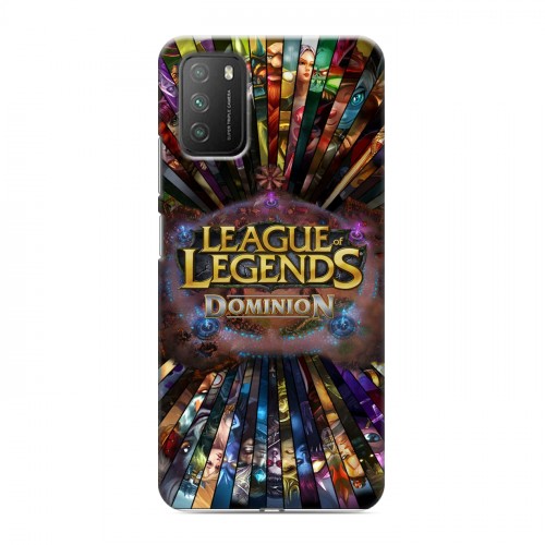 Дизайнерский пластиковый чехол для Xiaomi Poco M3 League of Legends