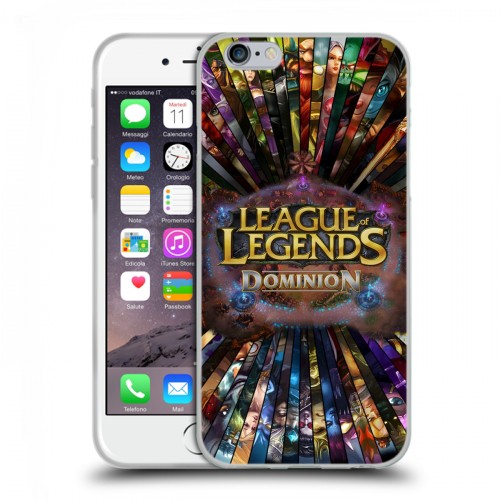 Дизайнерский пластиковый чехол для Iphone 6/6s League of Legends