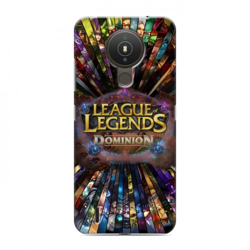 Дизайнерский силиконовый чехол для Nokia 1.4 League of Legends