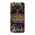 Дизайнерский силиконовый чехол для Nokia G20 League of Legends