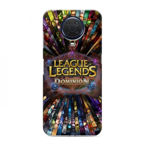 Дизайнерский силиконовый чехол для Nokia G20 League of Legends