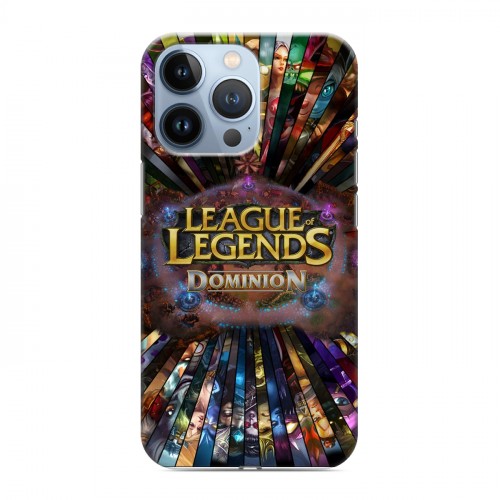 Дизайнерский силиконовый чехол для Iphone 13 Pro League of Legends