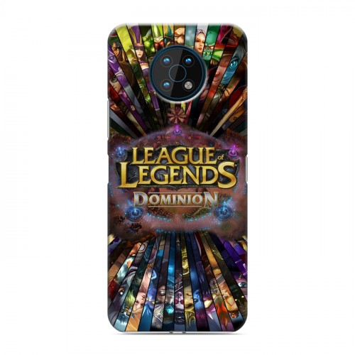 Дизайнерский силиконовый чехол для Nokia G50 League of Legends