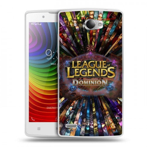 Дизайнерский пластиковый чехол для Lenovo S920 League of Legends