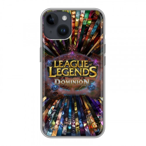 Дизайнерский пластиковый чехол для Iphone 14 League of Legends