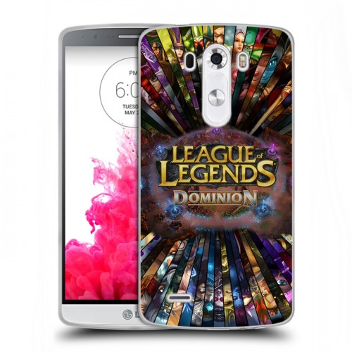 Дизайнерский пластиковый чехол для LG G3 (Dual-LTE) League of Legends
