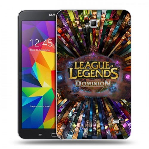 Дизайнерский силиконовый чехол для Samsung GALAXY Tab 4 7.0 League of Legends