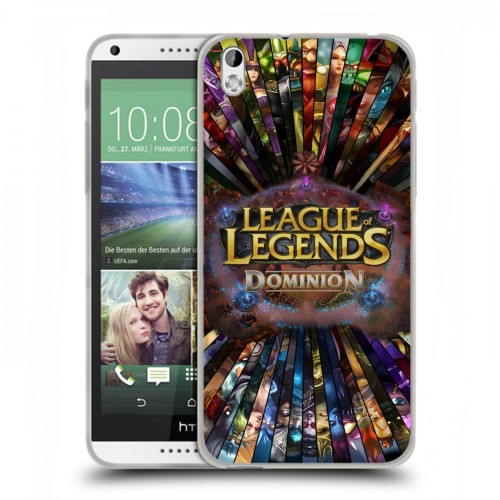 Дизайнерский пластиковый чехол для HTC Desire 816 League of Legends