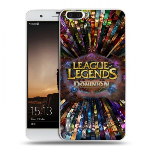 Дизайнерский силиконовый чехол для Huawei Honor 6 Plus League of Legends