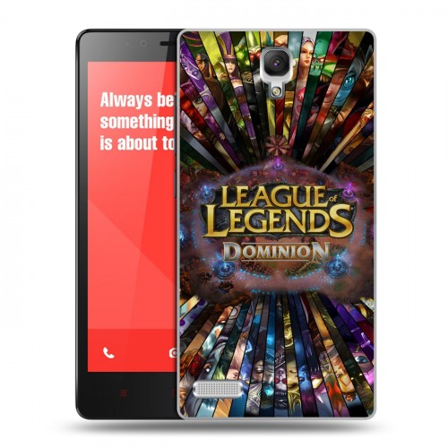 Дизайнерский пластиковый чехол для Xiaomi RedMi Note League of Legends