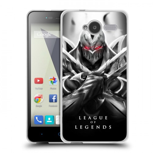 Дизайнерский пластиковый чехол для ZTE Blade L3 League of Legends