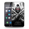 Дизайнерский пластиковый чехол для Meizu M2 Note League of Legends