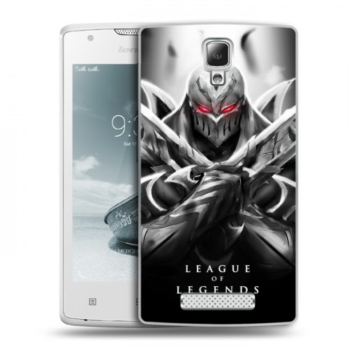 Дизайнерский пластиковый чехол для Lenovo A1000 League of Legends