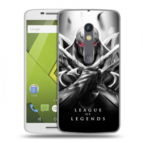 Дизайнерский пластиковый чехол для Lenovo Moto X Play League of Legends