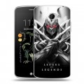 Дизайнерский силиконовый чехол для LG K5 League of Legends