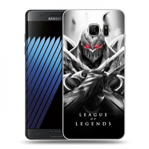 Дизайнерский пластиковый чехол для Samsung Galaxy Note 7 League of Legends