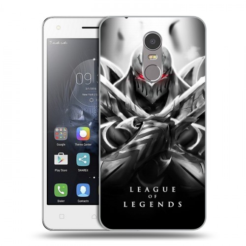 Дизайнерский пластиковый чехол для Lenovo K6 Note League of Legends