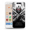 Дизайнерский пластиковый чехол для ZTE Blade V8 League of Legends