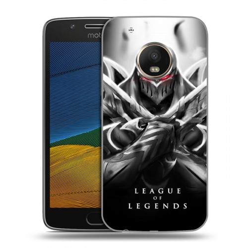 Дизайнерский силиконовый чехол для Lenovo Moto G5 League of Legends