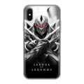 Дизайнерский силиконовый чехол для Iphone x10 League of Legends