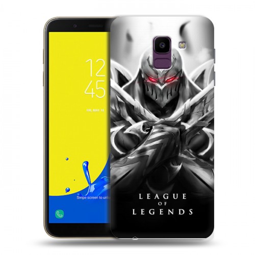 Дизайнерский пластиковый чехол для Samsung Galaxy J6 League of Legends