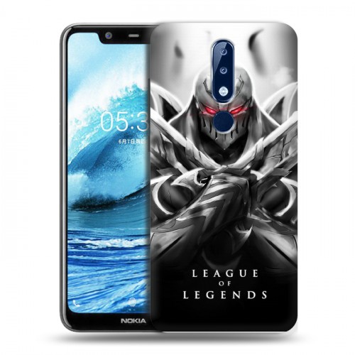 Дизайнерский пластиковый чехол для Nokia 5.1 Plus League of Legends