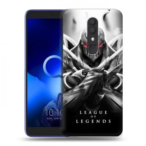 Дизайнерский пластиковый чехол для Alcatel 1X (2019) League of Legends