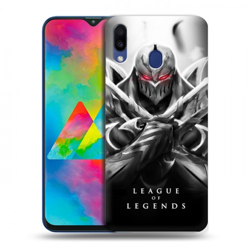 Дизайнерский пластиковый чехол для Samsung Galaxy M20 League of Legends