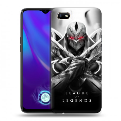 Дизайнерский пластиковый чехол для OPPO A1k League of Legends