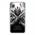 Дизайнерский силиконовый чехол для ZTE Blade A3 (2019) League of Legends