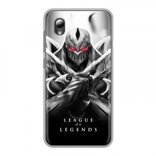 Дизайнерский силиконовый чехол для ZTE Blade A3 (2019) League of Legends