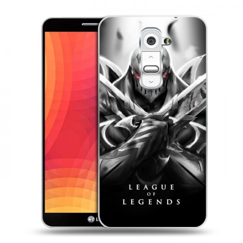 Дизайнерский пластиковый чехол для LG Optimus G2 League of Legends