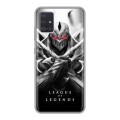 Дизайнерский силиконовый чехол для Samsung Galaxy A51 League of Legends