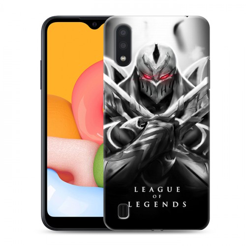 Дизайнерский силиконовый чехол для Samsung Galaxy M01 League of Legends