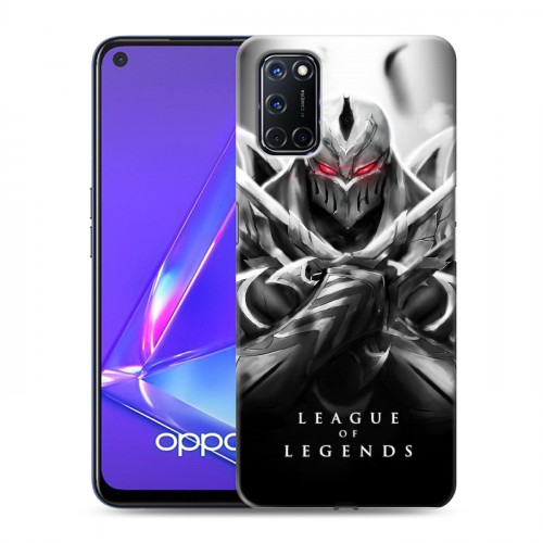 Дизайнерский пластиковый чехол для OPPO A52 League of Legends