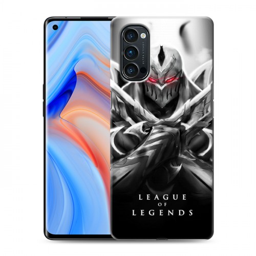 Дизайнерский пластиковый чехол для OPPO Reno4 Pro League of Legends