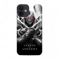 Дизайнерский пластиковый чехол для Iphone 12 Mini League of Legends